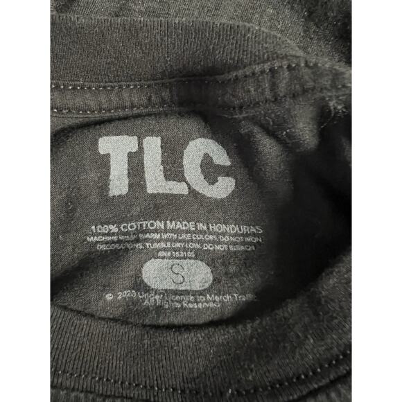 TLC Shirt Small Black Hip Hop RB Music Concert Tour Casual - Picture 4 of 4